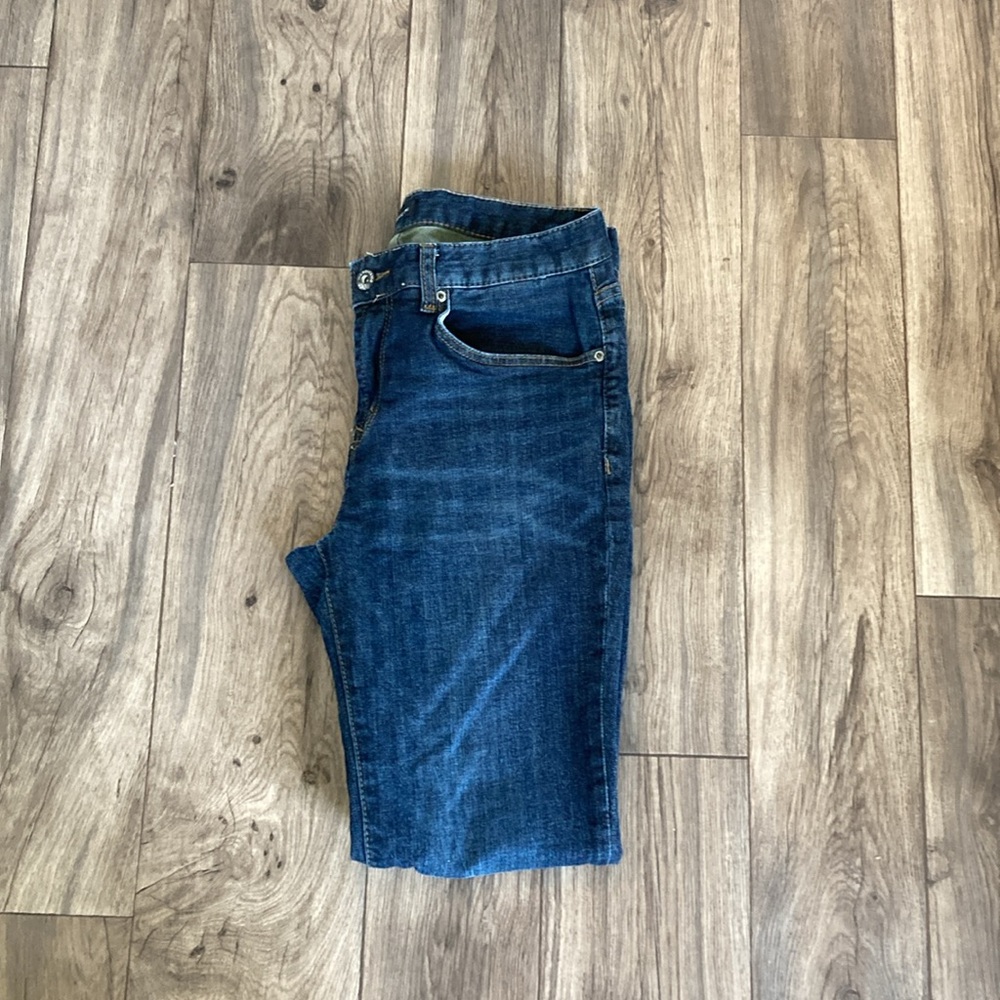 Mens Warehouse One Blue Slim Straight Leg Jeans 31x34 Men’s Jeans